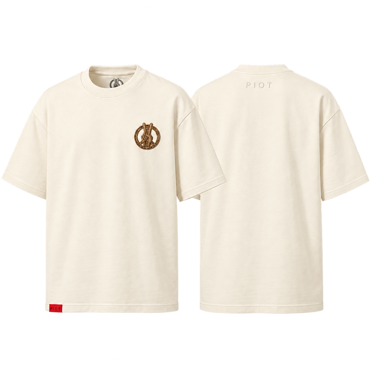 PIOT CLEAN CREAM T-shirt