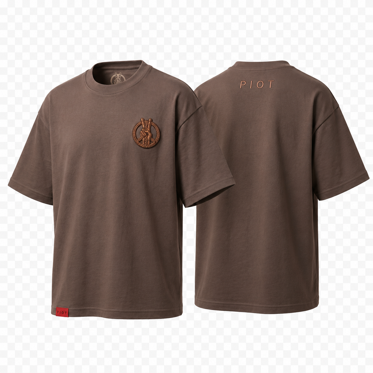 PIOT CLEAN MOCHA T-shirt